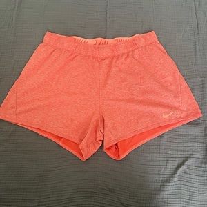 Coral Nike Athletic Shorts